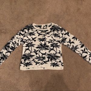 Black & White Sweater